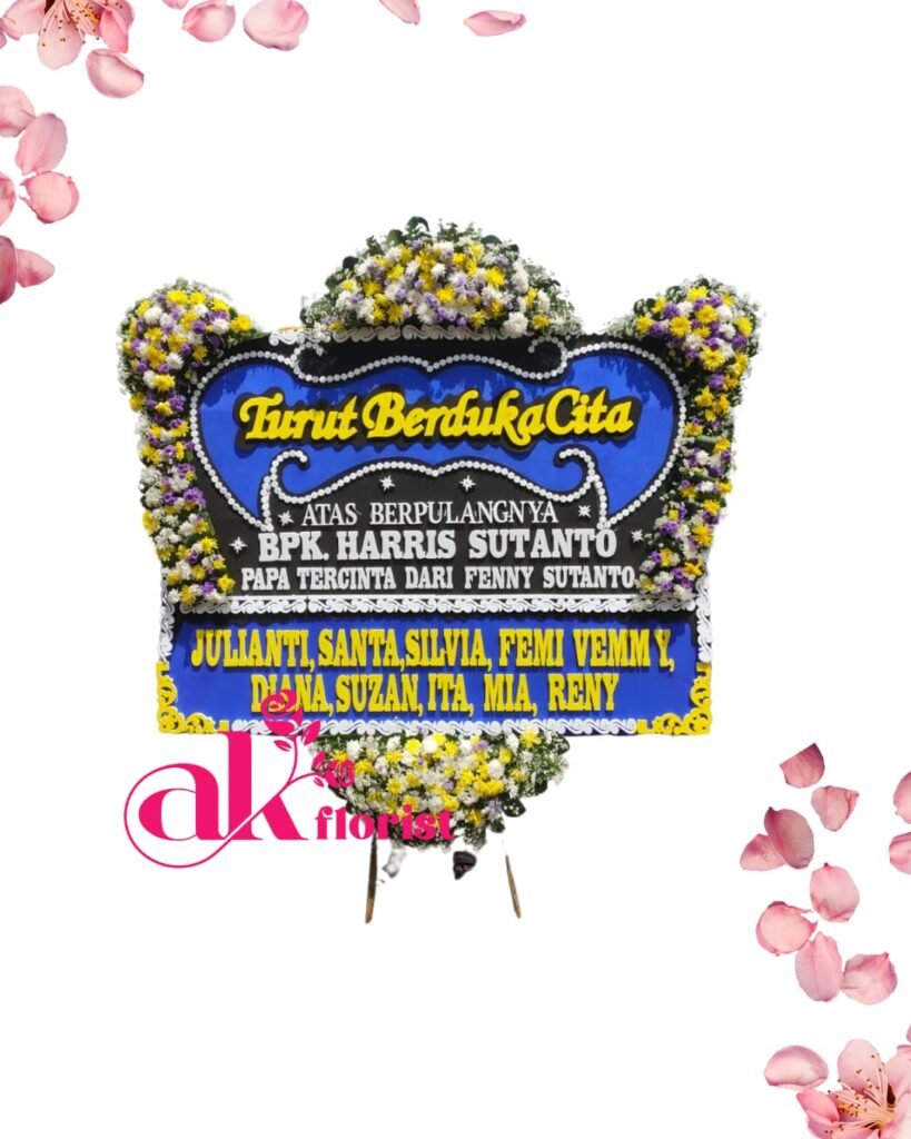 Karangan Bunga Turut Berduka Cita