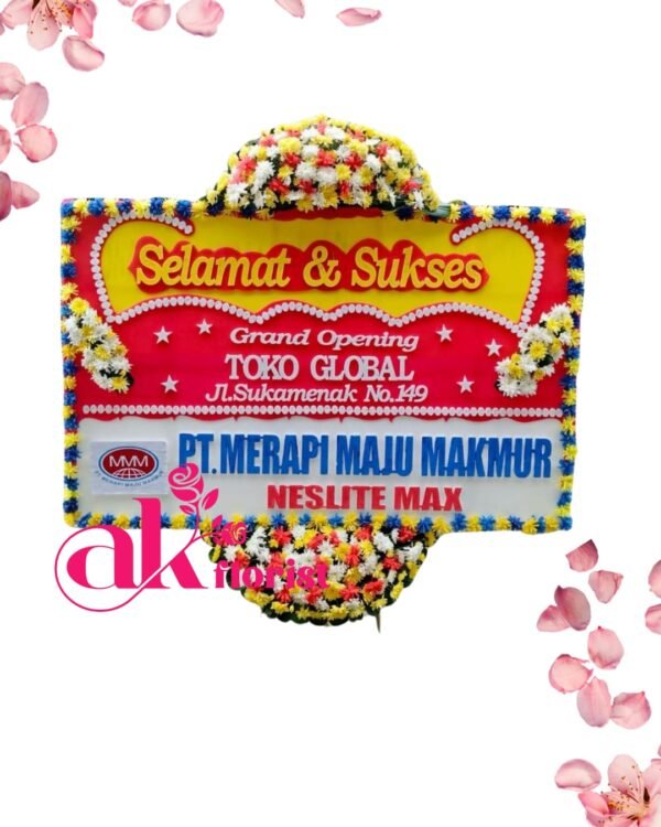Bunga Papan Selamat & Sukses