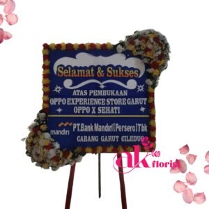 karangan bunga mini 1x1m garut
