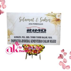 Bunga Papan printing & bunga artificial