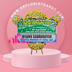 Karangan Bunga Duka Cita Garut dari AK Florist Garut untuk Ucapan Belasungkawa