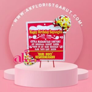 Papan Bunga Mini Elegan – Cocok untuk Ucapan & Hadiah Spesial