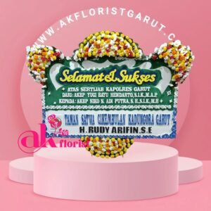 Karangan Bunga Selamat & Sukses Garut AK Florist Garut untuk ucapan grand opening, pelantikan, promosi jabatan, dan peresmian.